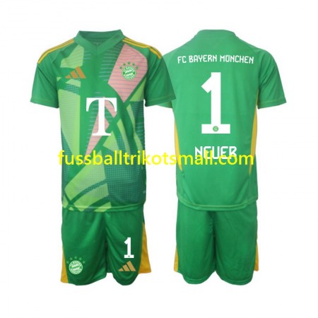 Fußballtrikots Bayern München Manuel Neuer 1 Torwart Kinder 2024-2025 Kurzarm Fourth trikot kaufen